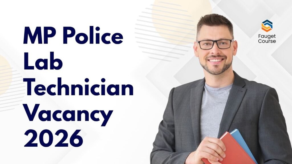 MP Police Lab Technician Vacancy 2026