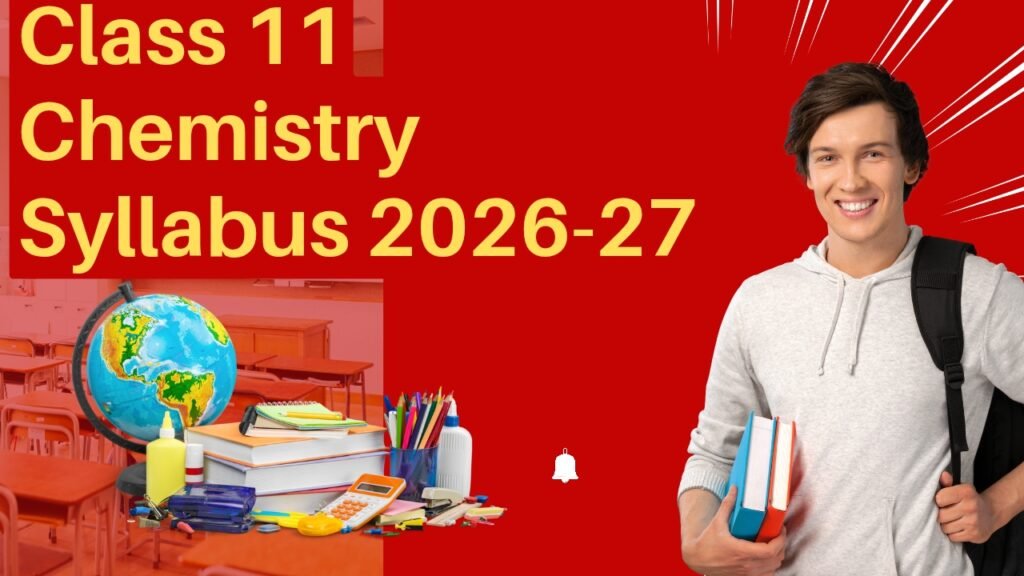 Class 11 Chemistry Syllabus 2026-27 CBSE