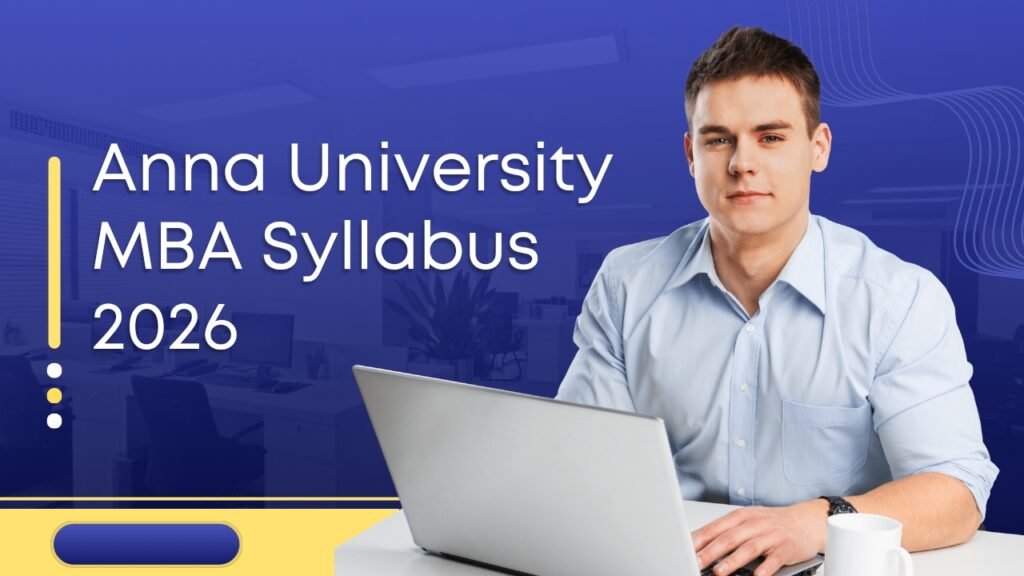 Anna University MBA Syllabus 2026
