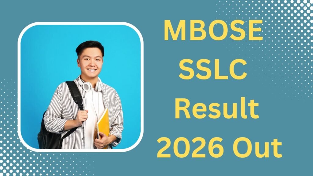 MBOSE SSLC Result 2026